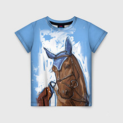 Детская футболка Красивый конь