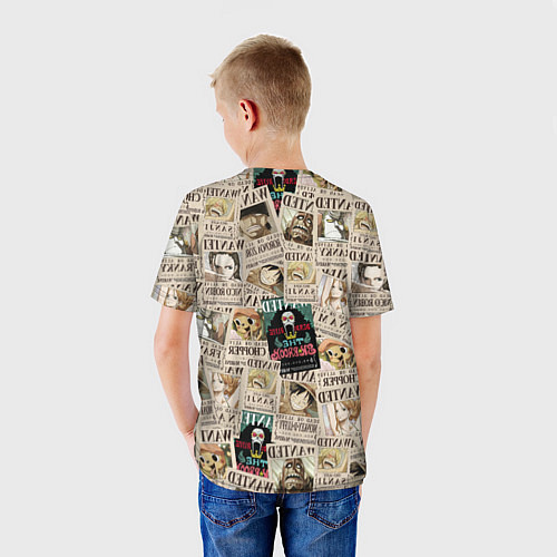 Детская футболка Ван пис / 3D-принт – фото 4