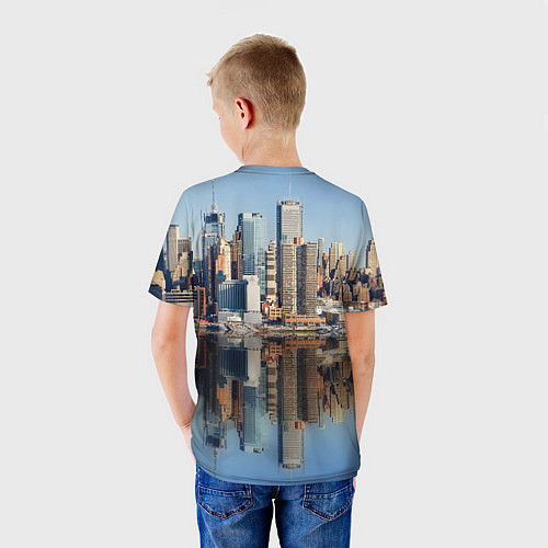 Детская футболка New York / 3D-принт – фото 4