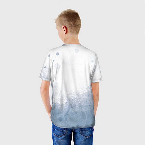 Детская футболка Черный клевер / 3D-принт – фото 4