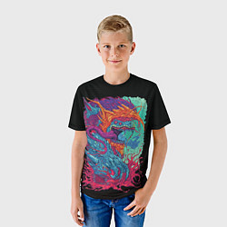Футболка детская Hyper beast art, цвет: 3D-принт — фото 2