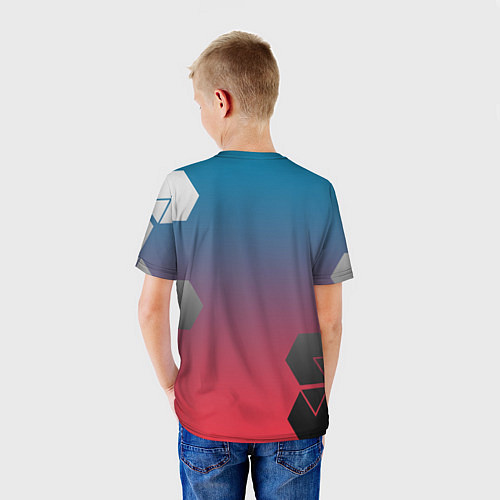 Детская футболка DISHONORED / 3D-принт – фото 4