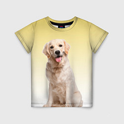Детская футболка Лабрадор ретривер пес