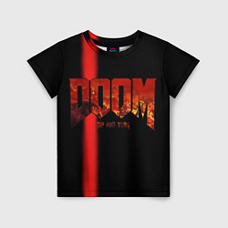 Детская футболка Doom Rip and Tear