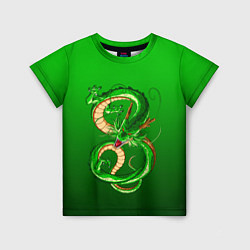 Детская футболка Земляной анимешный дракон
