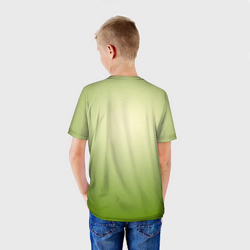 Детская футболка Билли Айлиш / 3D-принт – фото 4