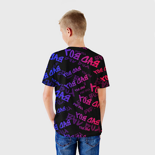 Детская футболка Bad Boy / 3D-принт – фото 4