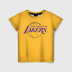 Детская футболка Лос-Анджелес Лейкерс Форма1