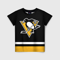 Детская футболка Питтсбург Пингвинз Форма1