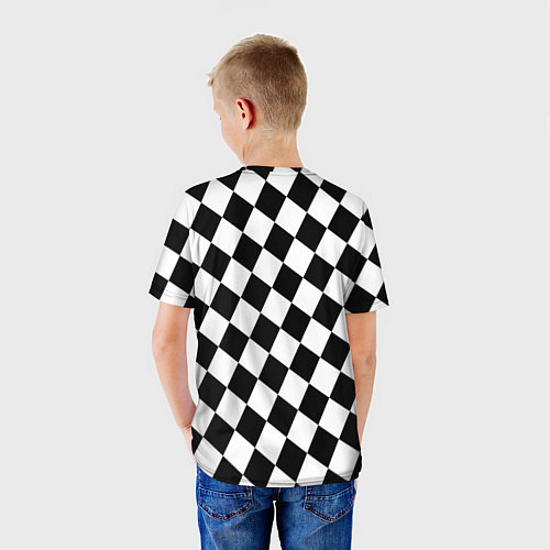 Детская футболка Шахматы / 3D-принт – фото 4