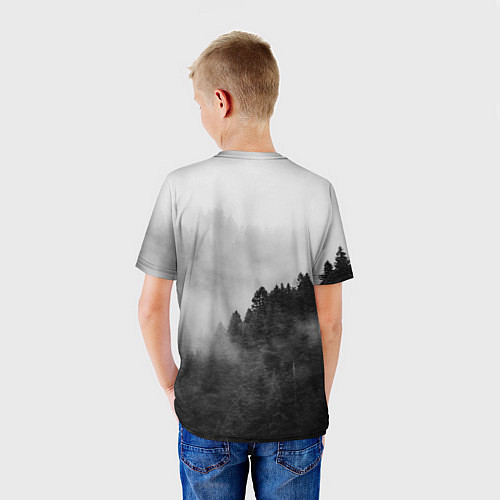 Детская футболка Природа - Лес / 3D-принт – фото 4