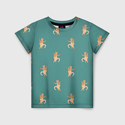 Детская футболка Танцующие коты