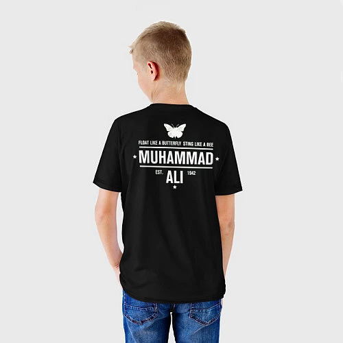Детская футболка Muhammad Ali / 3D-принт – фото 4