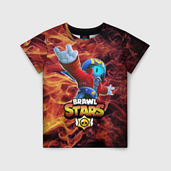 Футболка детская Brawl Stars - Stu, цвет: 3D-принт