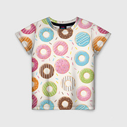 Детская футболка Пончики Donuts