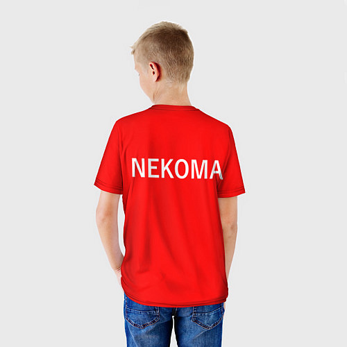 Детская футболка НЕКОМА 11 КЕНМА КОЗУМЕ / 3D-принт – фото 4
