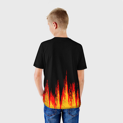 Детская футболка Годзилла / 3D-принт – фото 4