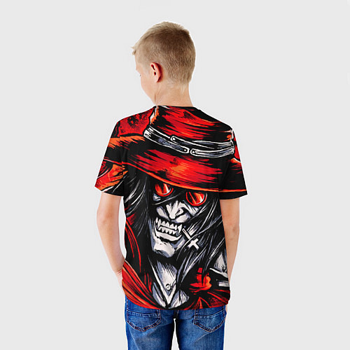 Детская футболка Алукард, Хеллсинг / 3D-принт – фото 4
