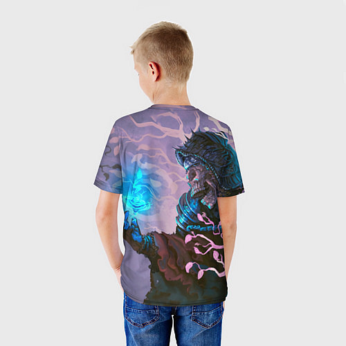 Детская футболка Тёмная душа / 3D-принт – фото 4