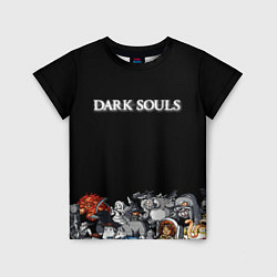 Футболка детская 8bit Dark Souls, цвет: 3D-принт