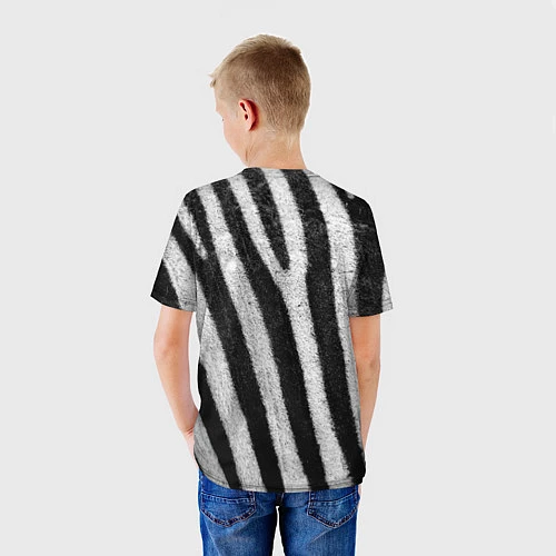 Детская футболка Зебра / 3D-принт – фото 4