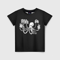 Детская футболка Octopus Book