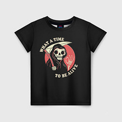 Детская футболка Friendly Grim Reaper