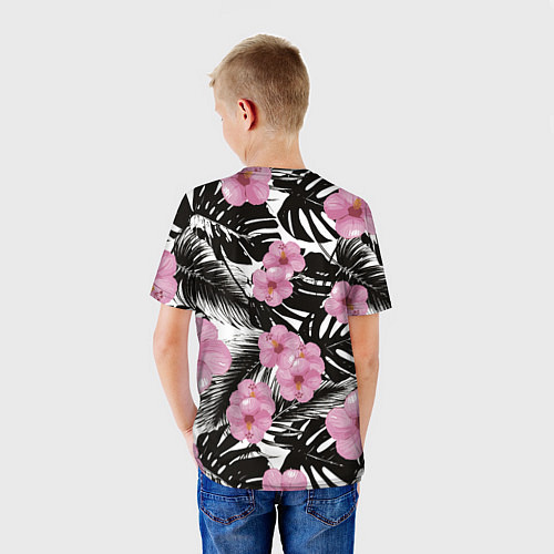 Детская футболка Тропический Стиль / 3D-принт – фото 4