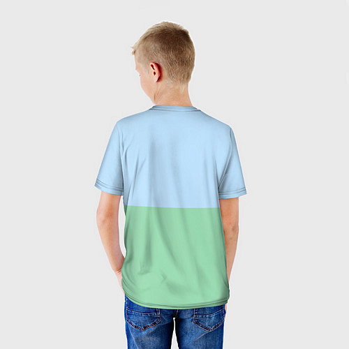 Детская футболка Милый Корги / 3D-принт – фото 4