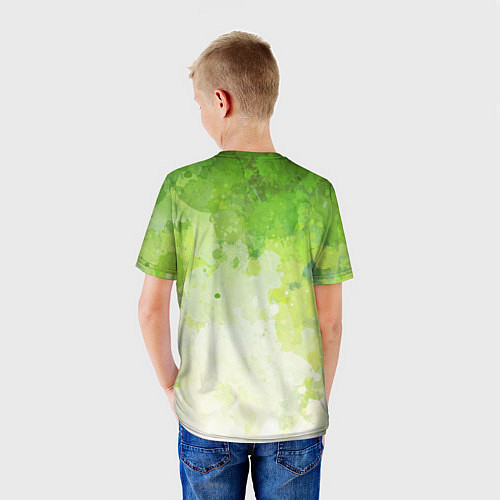 Детская футболка Задумчивый Шрек / 3D-принт – фото 4