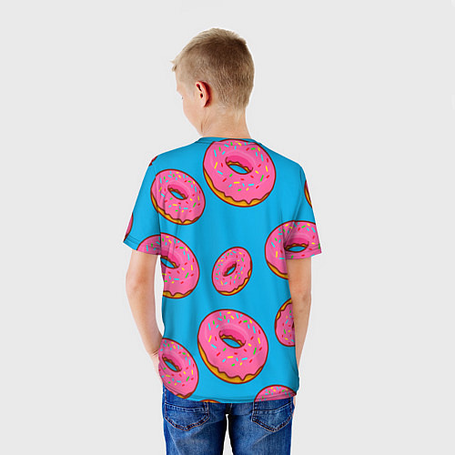Детская футболка Пончики / 3D-принт – фото 4