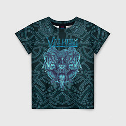 Детская футболка Valheim знак викинга