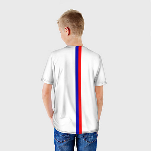 Детская футболка Сборная Сербии / 3D-принт – фото 4