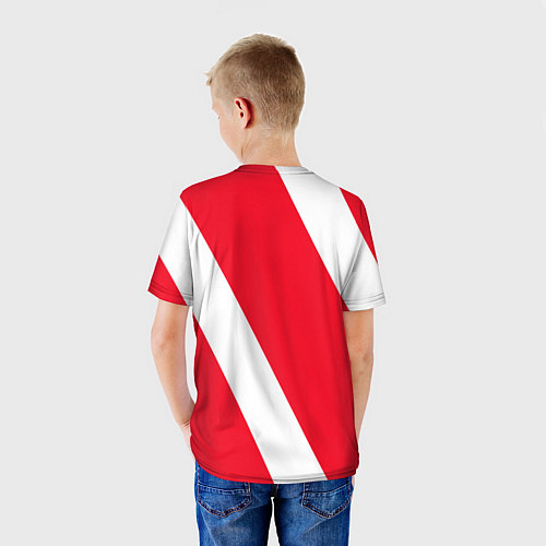 Детская футболка Сборная Перу / 3D-принт – фото 4