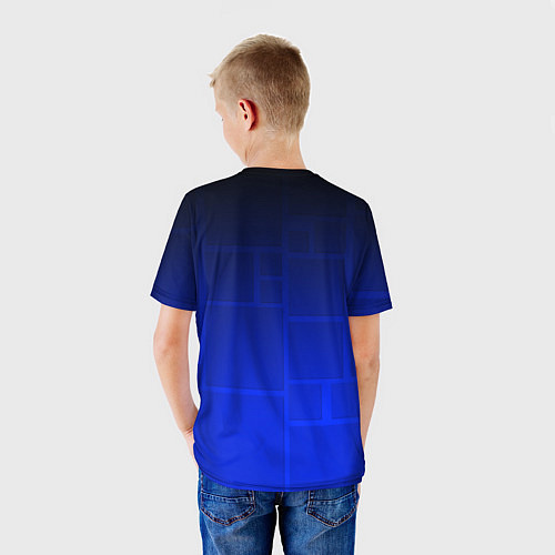Детская футболка GEOMETRY DASH ГЕОМЕТРИ ДАШ / 3D-принт – фото 4