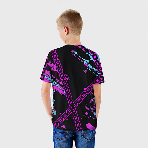 Детская футболка Geometry Dash / 3D-принт – фото 4