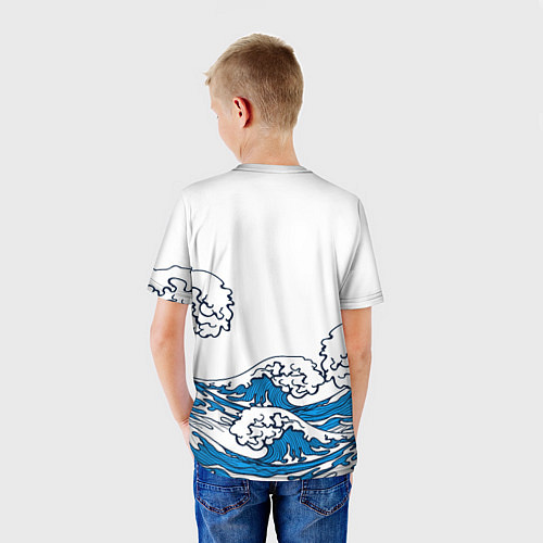 Детская футболка ONE PIECE ВАН ПИС МОРЕ / 3D-принт – фото 4