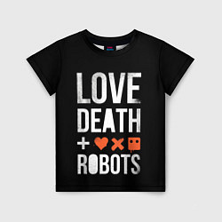Детская футболка Love Death Robots