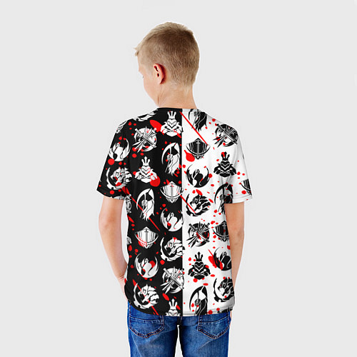 Детская футболка SOLO LEVELING ГИЛЬДИИ / 3D-принт – фото 4