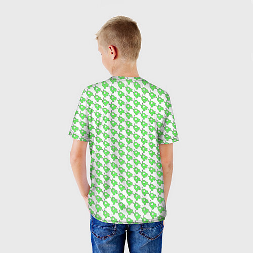 Детская футболка Мозговые слизни / 3D-принт – фото 4