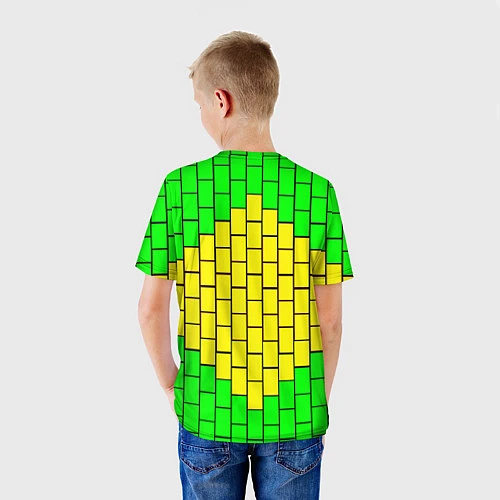 Детская футболка Сборная Бразилии / 3D-принт – фото 4