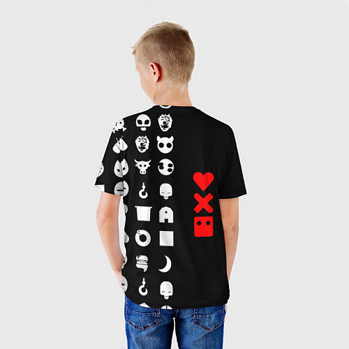 Детская футболка Любовь, смерть и роботы / 3D-принт – фото 4