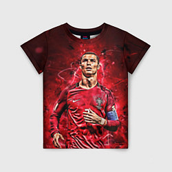 Детская футболка Cristiano Ronaldo Portugal
