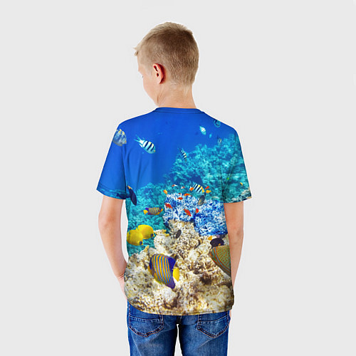 Детская футболка Морской мир / 3D-принт – фото 4