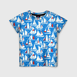 Детская футболка Яхты