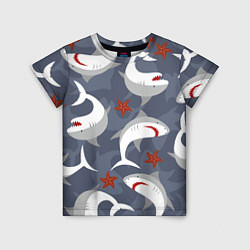 Детская футболка Акулы