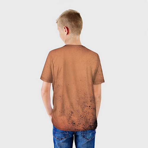 Детская футболка Спасибо Деду / 3D-принт – фото 4