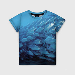 Детская футболка Морские рыбы