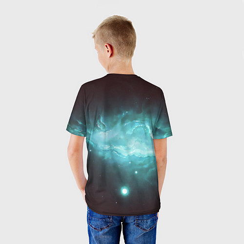Детская футболка Любимая рыбалка / 3D-принт – фото 4