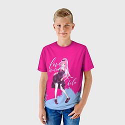 Футболка детская Love detective Chika, цвет: 3D-принт — фото 2